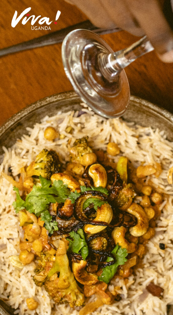 Day 7b Lunch veggie pilaou chickpea curry1 RECIPE