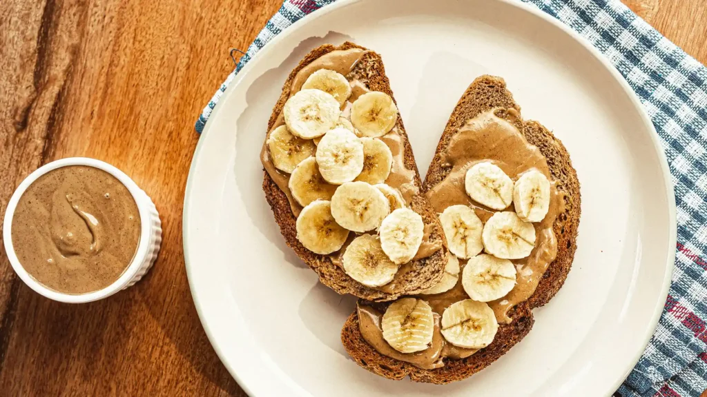 Day1 Breakfast Bananas toast